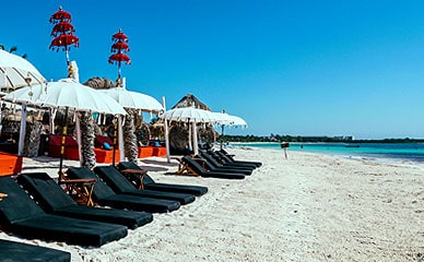 private beach club mexico