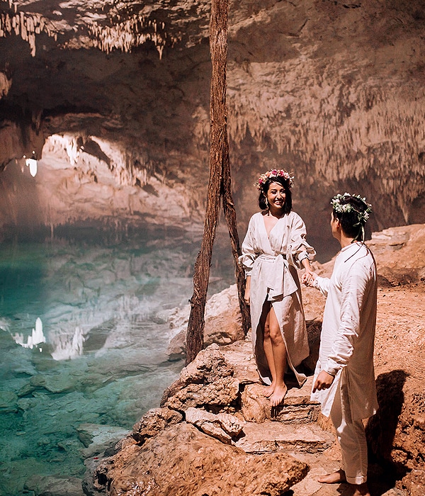 tulum shaman wedding ceremony